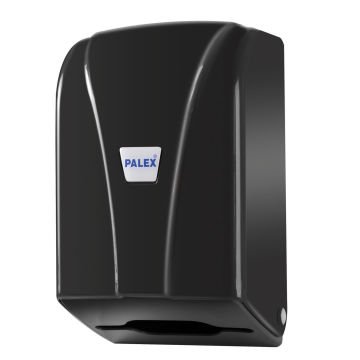 Palex C Katlama Tuvalet Kağıdı Dispenseri Siyah - 3438-S