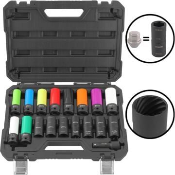 Brio Lokma Seti Havalı 1/2 18 Parça Pro