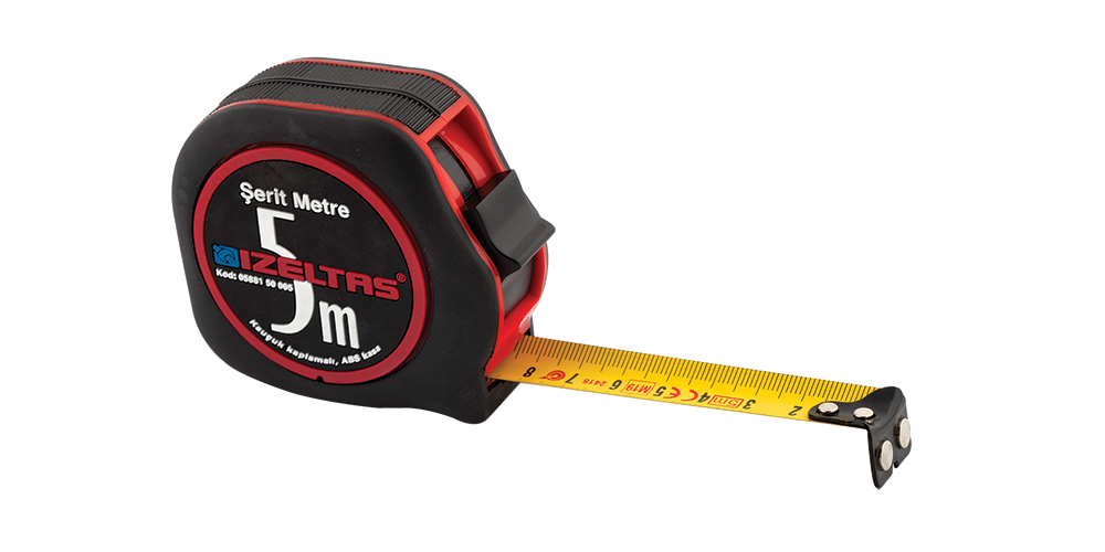 İzeltaş Plastik Şerit Metre 5 Mt