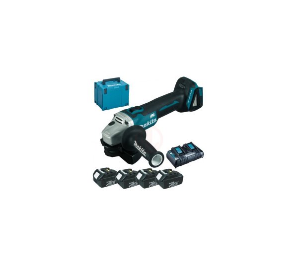 Makita MKP4PF1843 DGA454 AKÜLÜ TAŞLAMA SET - MAKMKP4PF1843