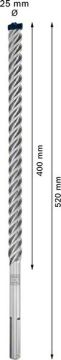 Bosch Kırıcı Delici Uç SDS-Max-8X Expert 25x520 mm (1 Adet) - 2608900241