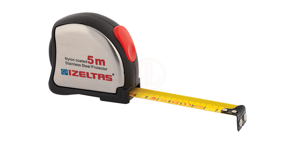 İzeltaş Krom Şerit Metre 5 Mt