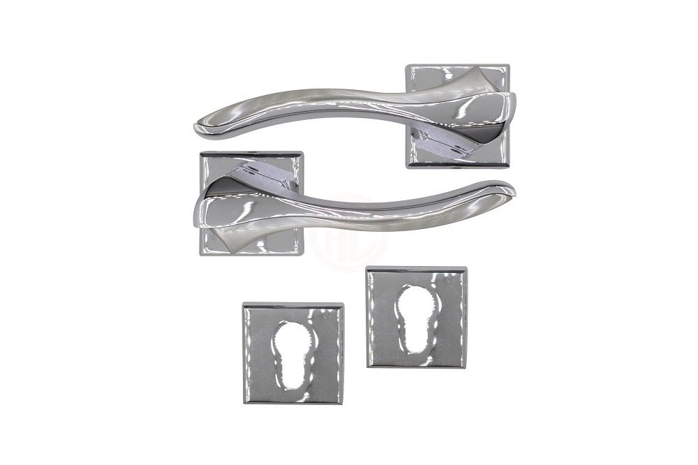 Pimador BİLECİK KROM İNOX KARE ROZETLİ YALE - 10730722900