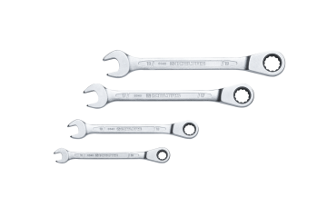 İzeltaş Cırcır Kombine Anahtar Takımı (4 Parça)