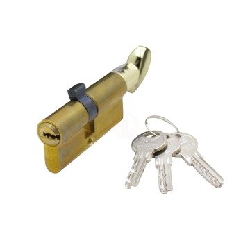 Kale Sistem Mandallı Silindir Çelik Pimli Sarı 68 mm - 164SM000003