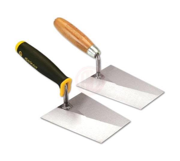 Dekor Hassan Duvarcı Malası Plastik Saplı Yay Çeliği 20 Cm (383)