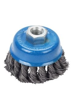 Ctm Burgulu Çanak Fırça (0,50 Mm Çelik Tel) 65 Mm