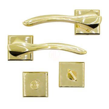 Nobel BİLECİK ALTIN SARISI KARE ROZETLİ WC - 1073082209