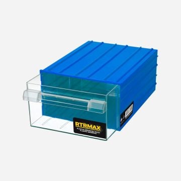 Rtrmax RCMK32 Mk-32 Plastik Dört Çekmeceli Kutu Mavi