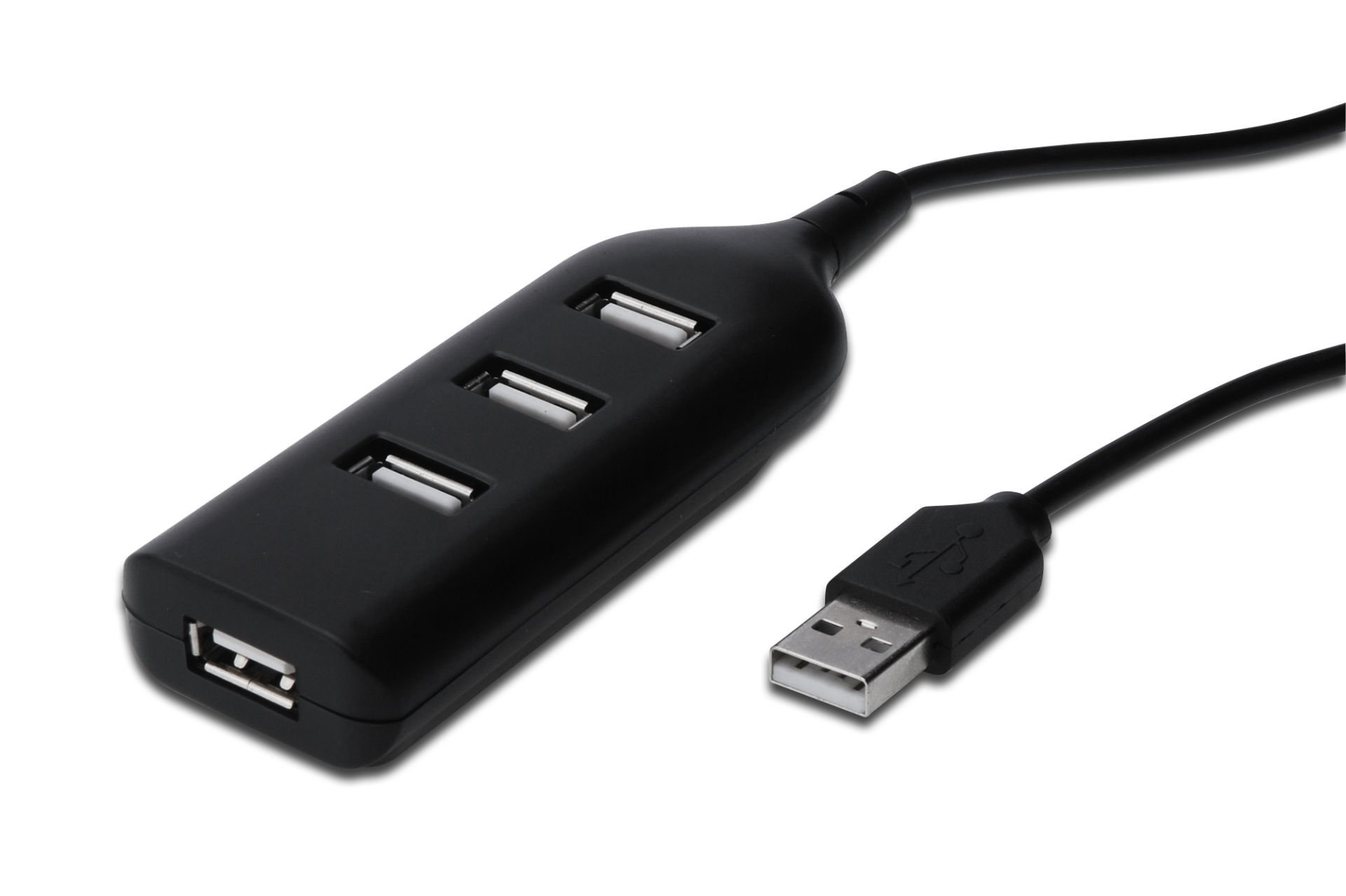 Assmann 4 Port Usb 2.0 Hub, 4 X Usb A Dişi, Plastik