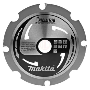 Makita Profesyonel Fibercement Daire Testere 190x30 mm 4 Diş (B-23008)