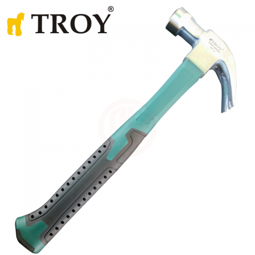 Troy 27247 Fiberglas Saplı Çatal Çekiç (500gr)