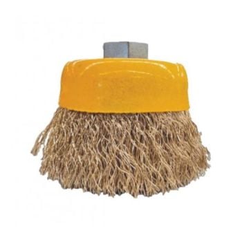 Ctm Eko Saçaklı Çanak Fırça (0,30 Mm Çelik Tel) 65 Mm