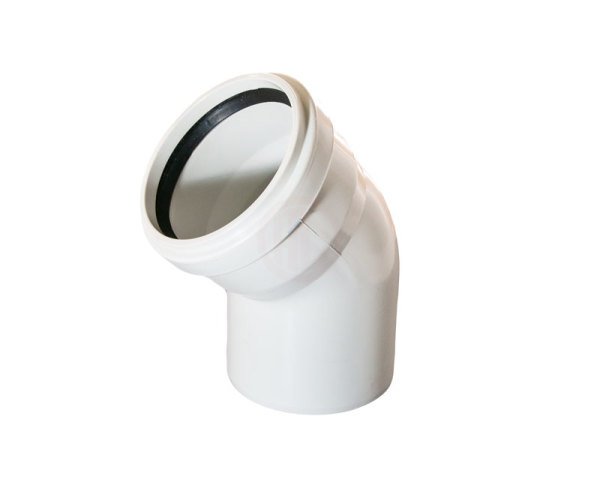 Plastherm PVC Dirsek 45° (Tip 1) 110 mm - PV031100100