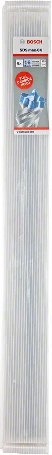 Bosch SDS Max-8X Kırıcı Delici Uç 16x540 mm (5 Adet) - 2608578680
