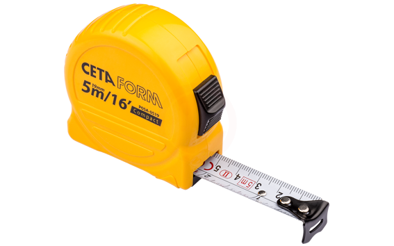 Ceta Form Compact Şerit Metre 5 M X 19 Mm