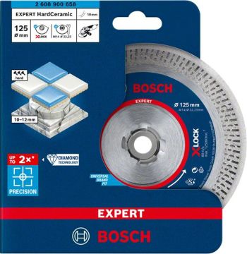 Bosch X-Lock Elmas Kesme Diski Expert BFHaCeram 125 mm - 2608900658