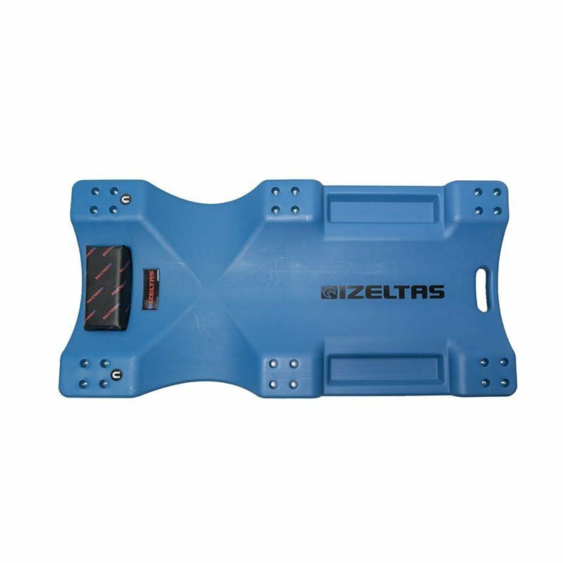 İzeltaş Tekerli Tamirci Kızağı Büyük 500x1010 mm Mavi