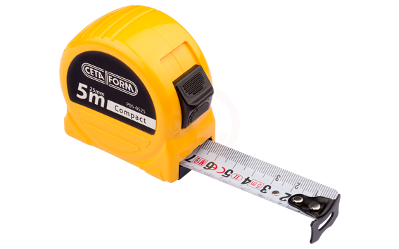 Ceta Form Compact Şerit Metre 5 M X 25 Mm