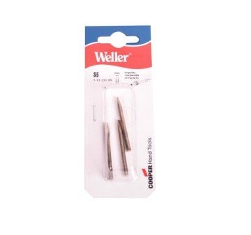 Weller S5 NİKEL KAPLI DÜZ UÇ (3 ADET) - COOS-5