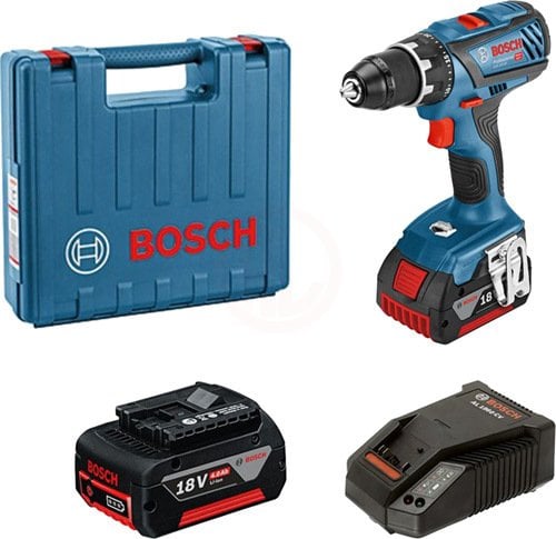 Bosch Gsr 18V-28 Akülü Delme Vidalama Makinesi(2X4,0 Ah) - 06019H4105