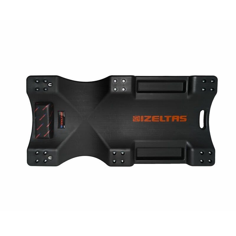 İzeltaş Tekerli Tamirci Kızağı Büyük 500x1010 mm Siyah