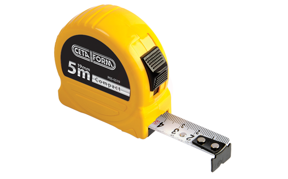Ceta Form Compact Şerit Metre-10 M X 25 Mm