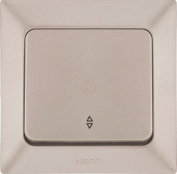 Ne-Ad Aras Metalik Anahtar Grubu / Vavien Metalik Bej (Çerçevesiz) - 93-23-05