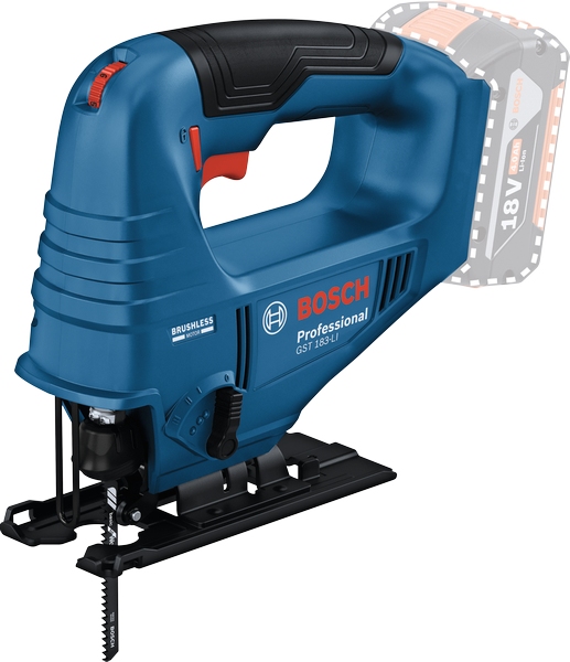 Bosch Akülü Dekupaj Testere Gst 183-Lı (Aküsüz) - 06015B7020