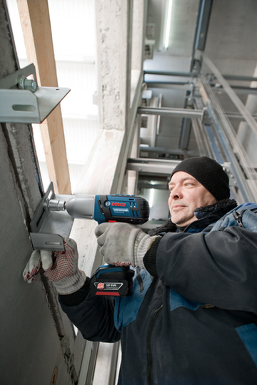 Bosch GDS 18 V-LI HT AKÜLÜ DARBELİ SOMUN SIKMA - 06019B130A