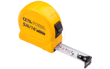 Ceta Form Compact Şerit Metre (Sae/Metrik) 5 M 16 Ft