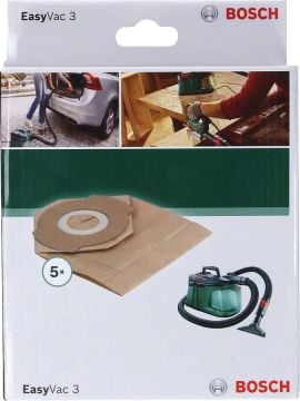 Bosch Süpürge Toz Torbası (EasyVac 15) (5 Adet) - 2609256F34