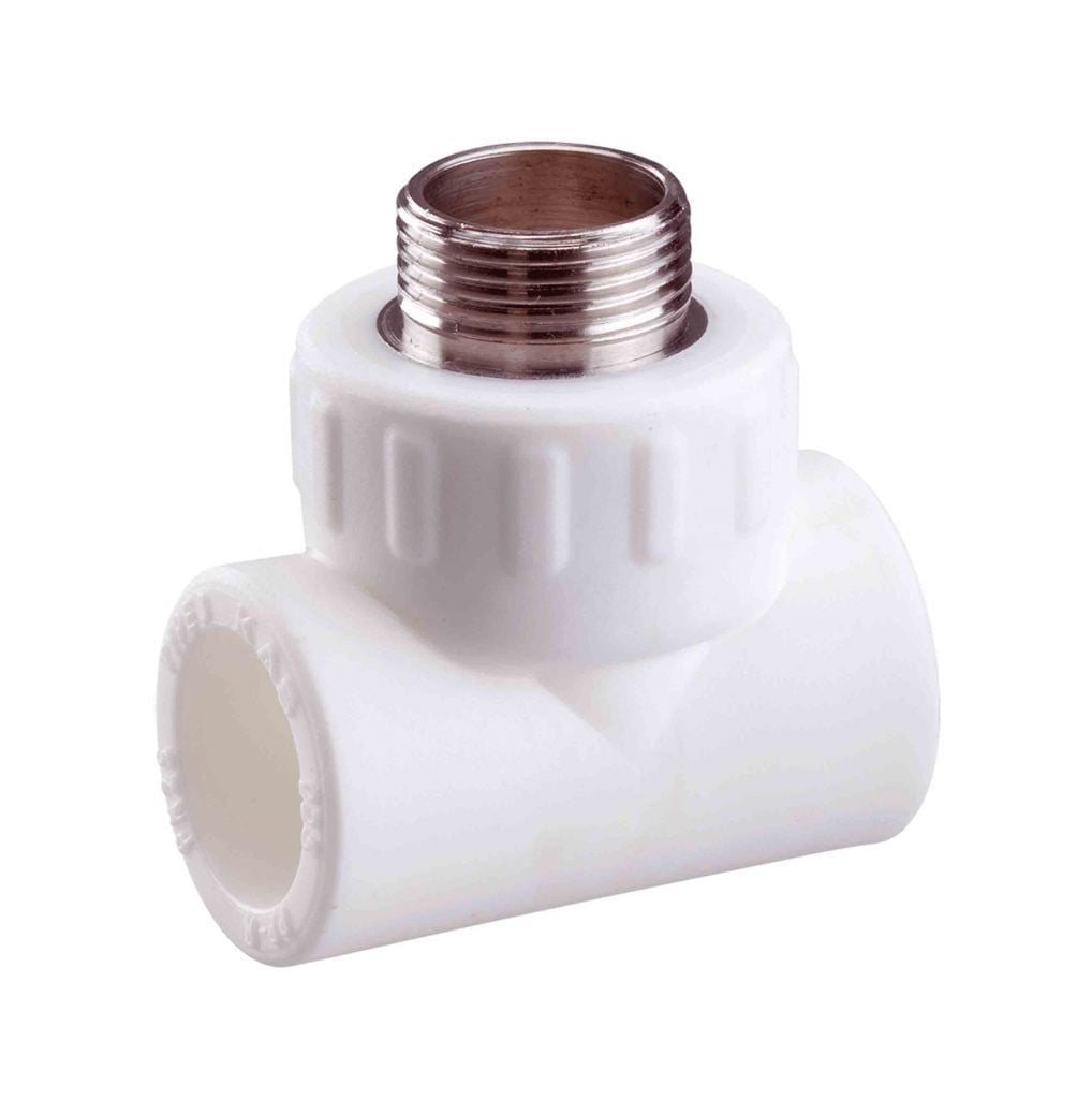 KAS PPRC TE Dış Dişli Beyaz 25 mm x 1/2 İnç