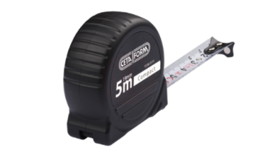 Ceta Form Compact Şerit Metre (Siyah Kasa Mıknatıslı) 5 M X 19 Mm
