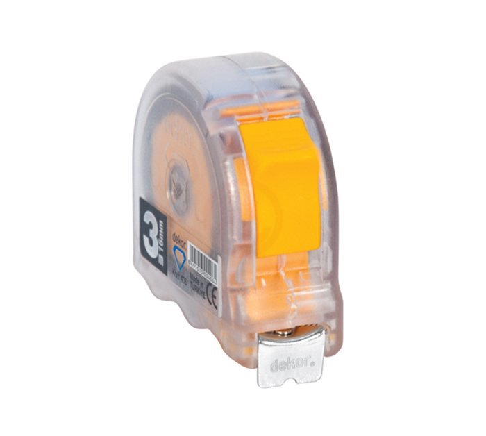 Dekor Hassan Şerit Metre Şeffaf 3 Mt x 16 mm