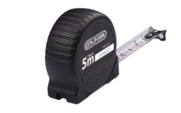 Ceta Form Compact Şerit Metre (Siyah Kasa Mıknatıslı) 10 M X 25 Mm