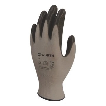 Würth İş Güvenlik Eldiveni Mekanikçi Siyah Eko No 09 - 0899401139961