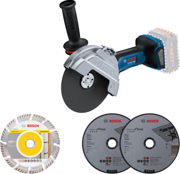 Bosch Akülü Taşlama Gws 18V-180 P (Aküsüz) - 06019H6L01