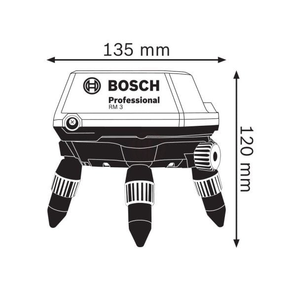 Bosch Aksesuar / Döner Tutucu RM 3 - 0601092800