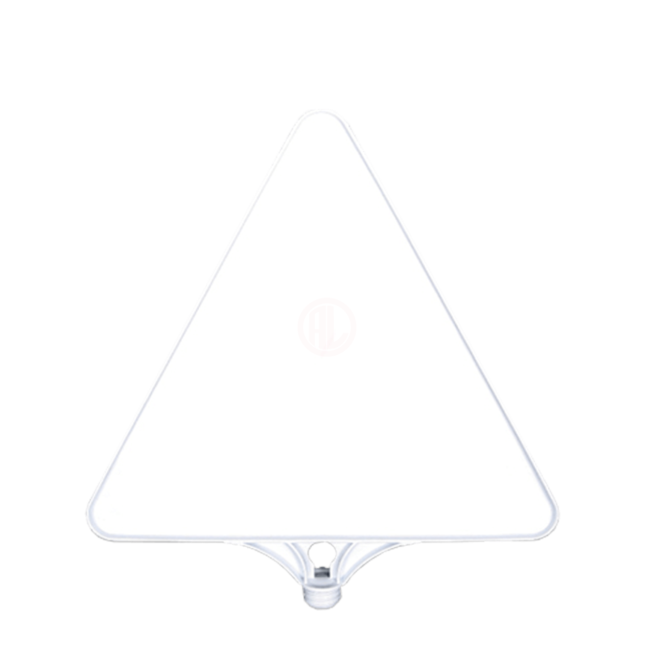 MFK Plastik Üçgen Tabela 35x43 Cm Beyaz - MFK9200