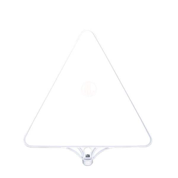 MFK Plastik Üçgen Tabela 35x43 Cm Beyaz - MFK9200