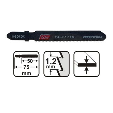 Knisaw 5 Li Dekupaj Testere Bıçağı 48 Diş - KSW51718