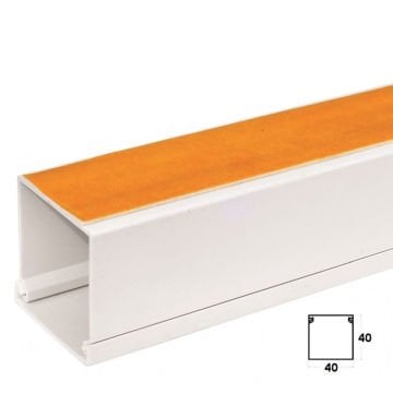Çetsan Yapışkanlı Kablo Kanalı 1. Kalite 40X40 Mm