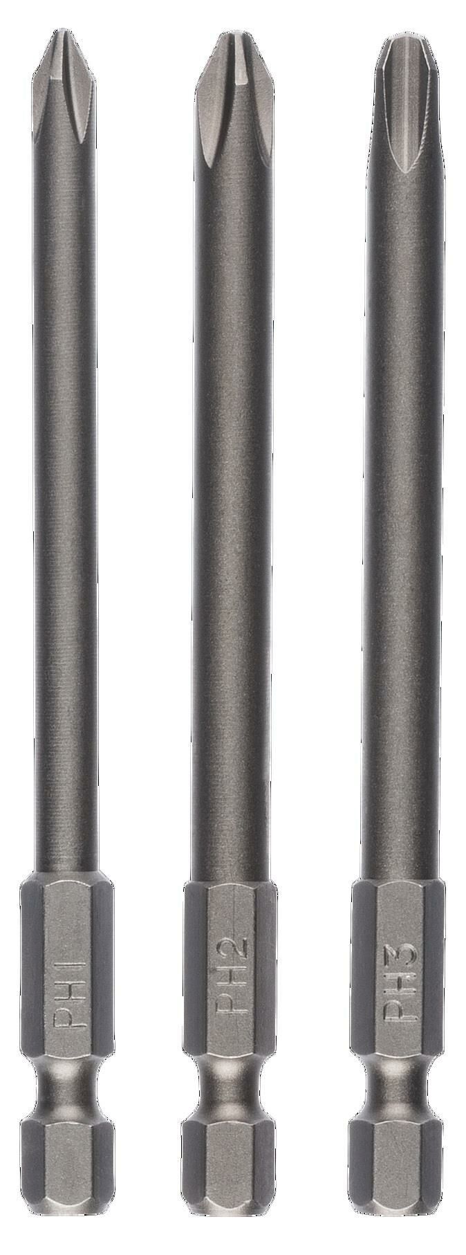 Bosch DIY Vidalama Ucu Seti PH1/2/3*89 mm 3 Lü - 2609255966