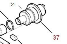 Rothenberger Roll Groover 1000000212 İçin 4 İnç-6 İnç Makara Set - 1000000722