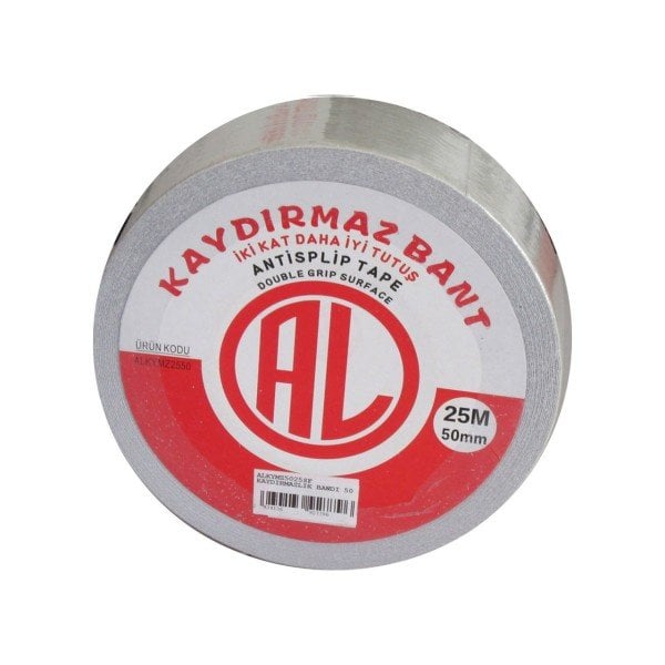 Kaydırmazlık Bandı Şeffaf 25 mm 25 Metre