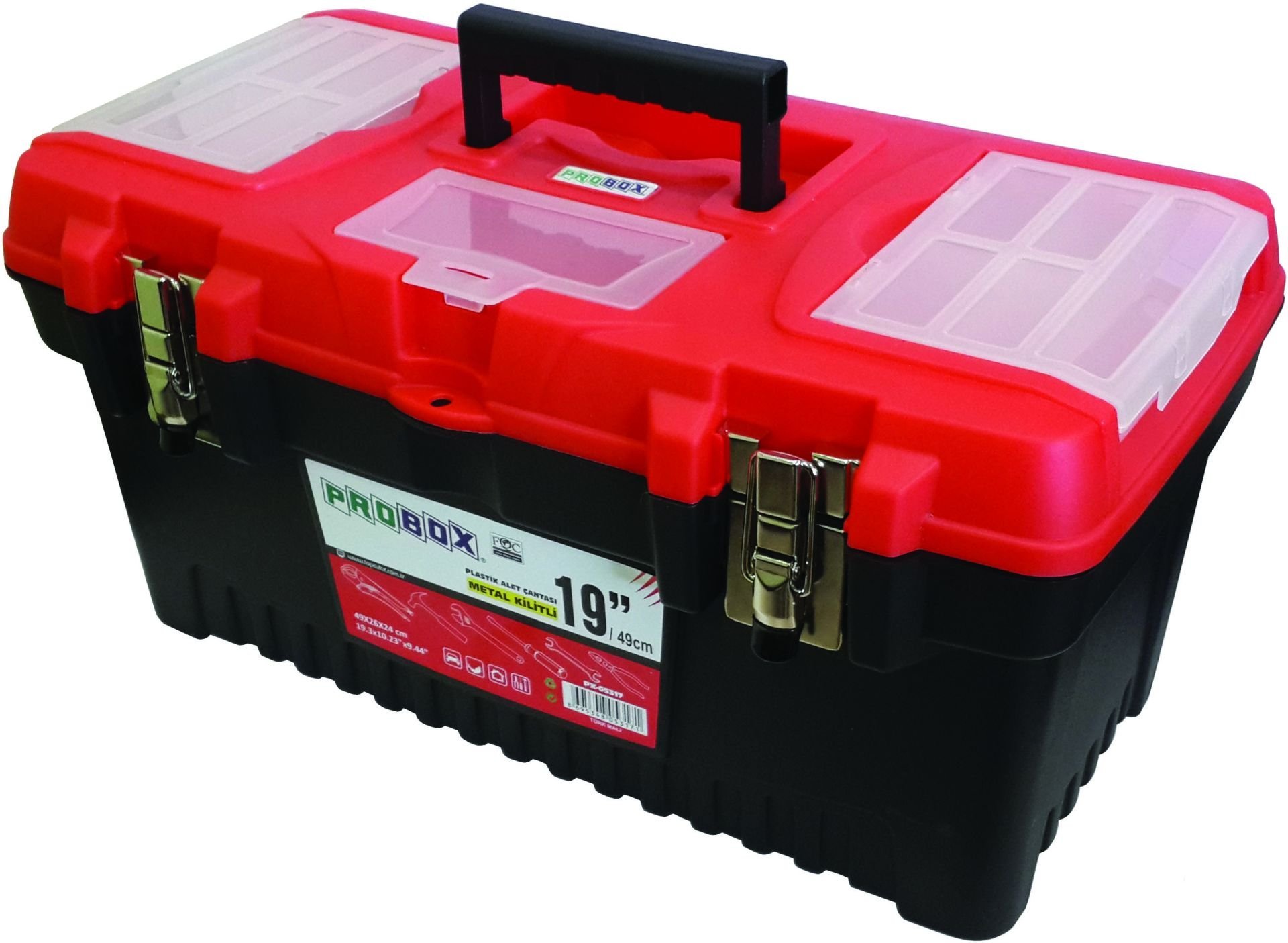 Probox Metal Kilitli Takım Çantası 22'' - PRBX05319