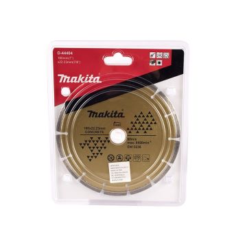 Makita Segmanlı Elmas Testere Gold 180x2,2x22,23 mm (D-44404)