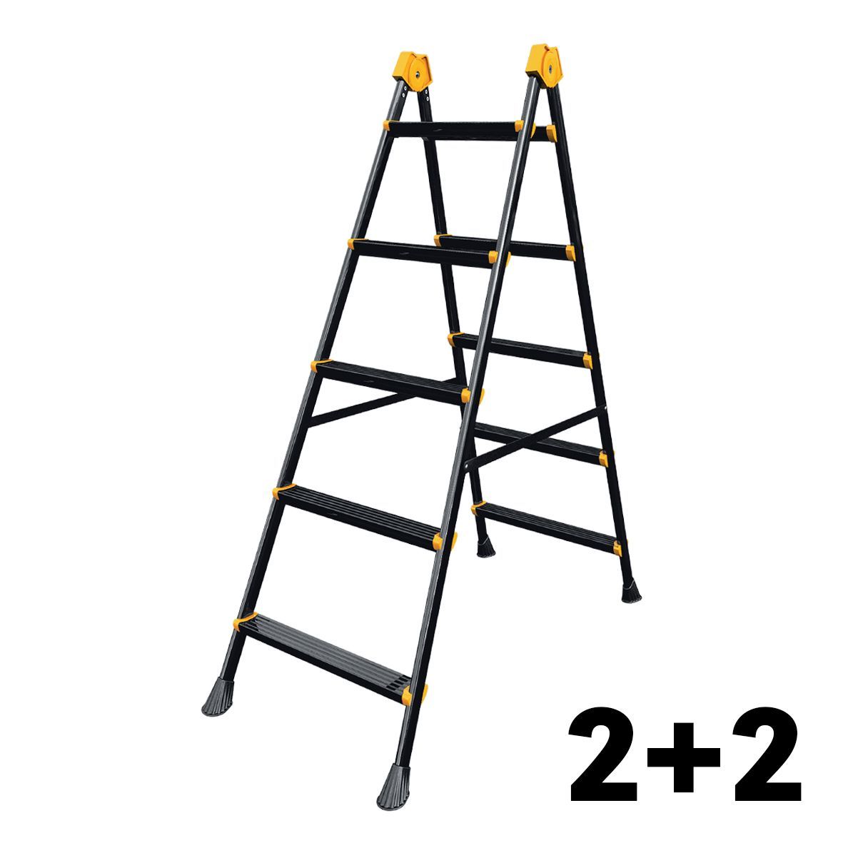 SGS 1182 2+2 Basamaklı Metal Merdiven (Doublestep)