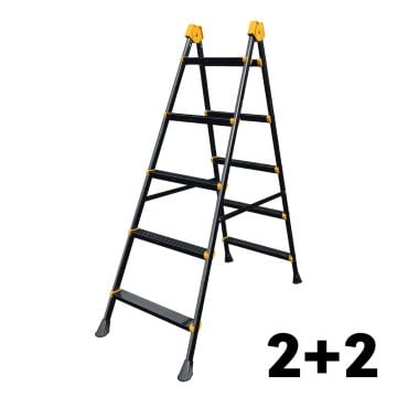 SGS 1182 2+2 Basamaklı Metal Merdiven (Doublestep)